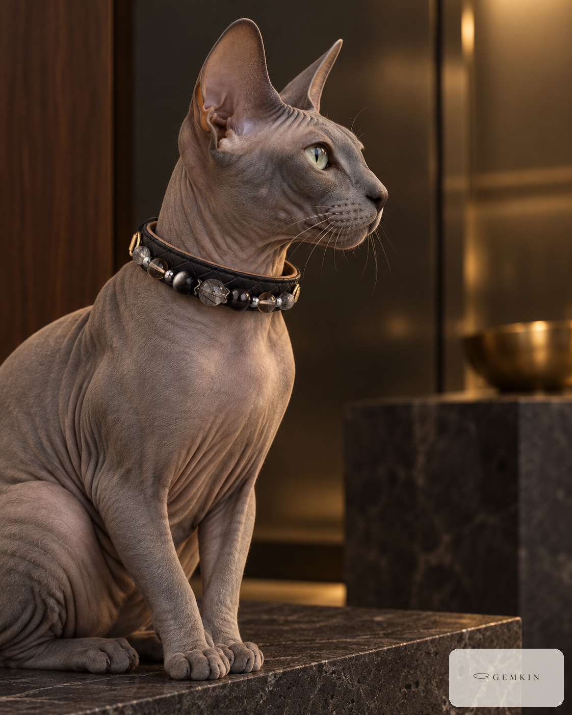 GEMKIN collar in a warm interior