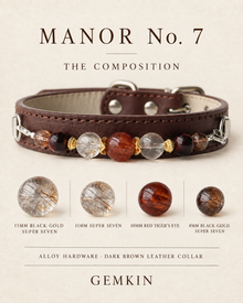 GEMKIN MANOR No. 7 crystal bead composition and material details